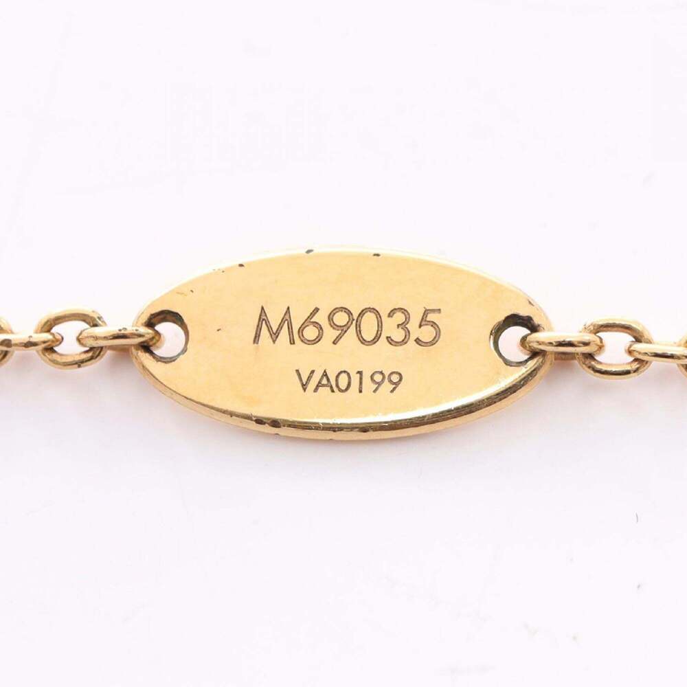 LOUIS VUITTON Gold Necklace - Picture 5 of 10
